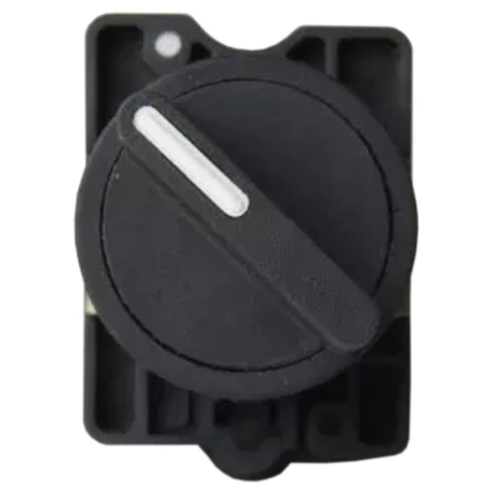 Botão Comutador Manopla Curta Preto 1-0-2 Retorno - Slmb8t3 - Steck Bot.com Man Pt 1-0-2 Ret Slmb8t3 Steck