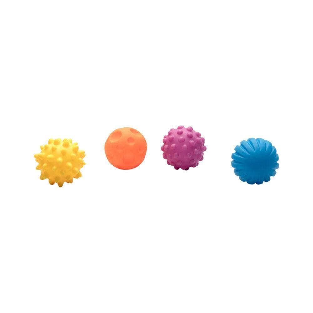 Kit De 4 Bolas Sensorial Interativa - Diversão E Estímulo Criativo Para Crianças - Clingo