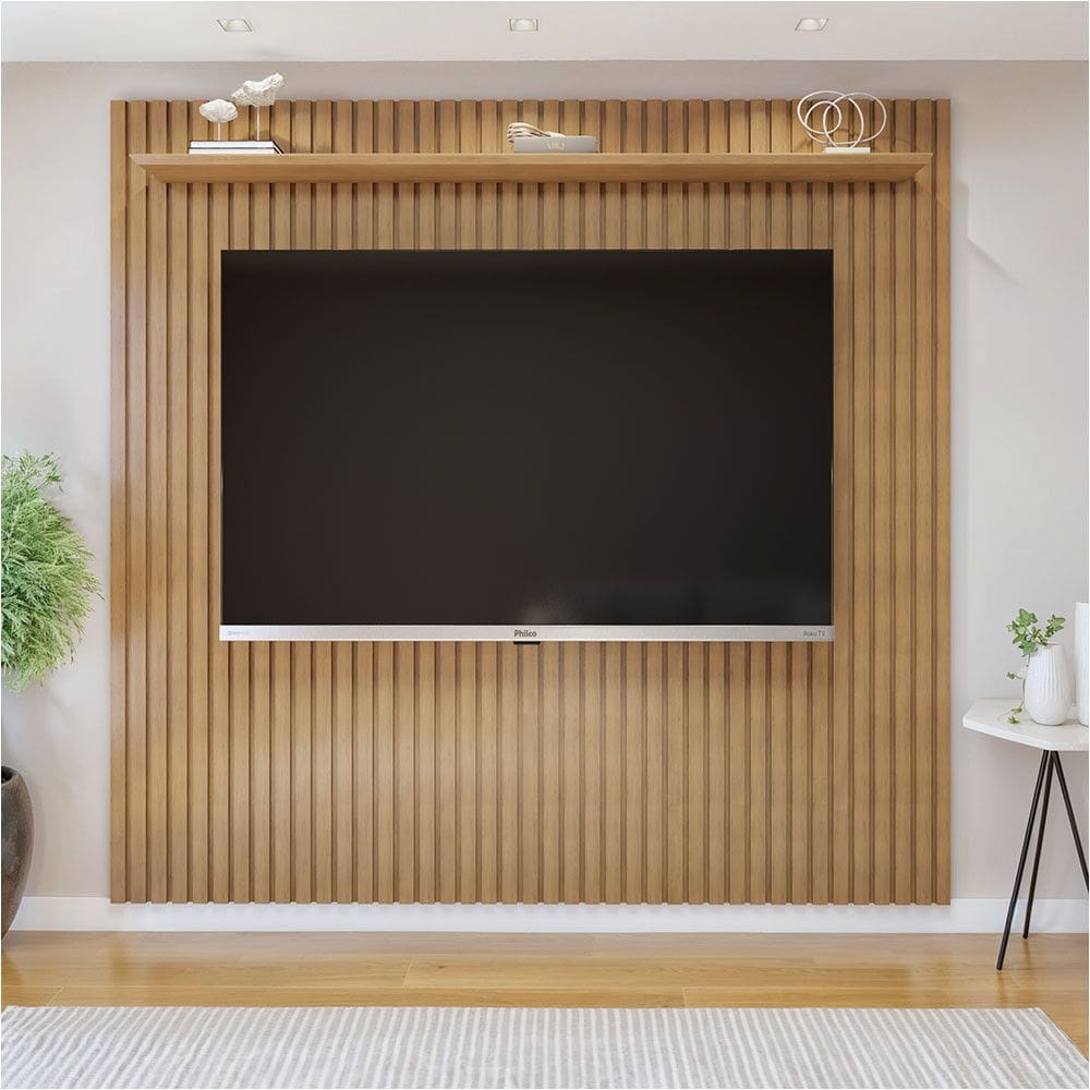 Painel Suspenso 227,6 Cm Vitória 100 Mdf