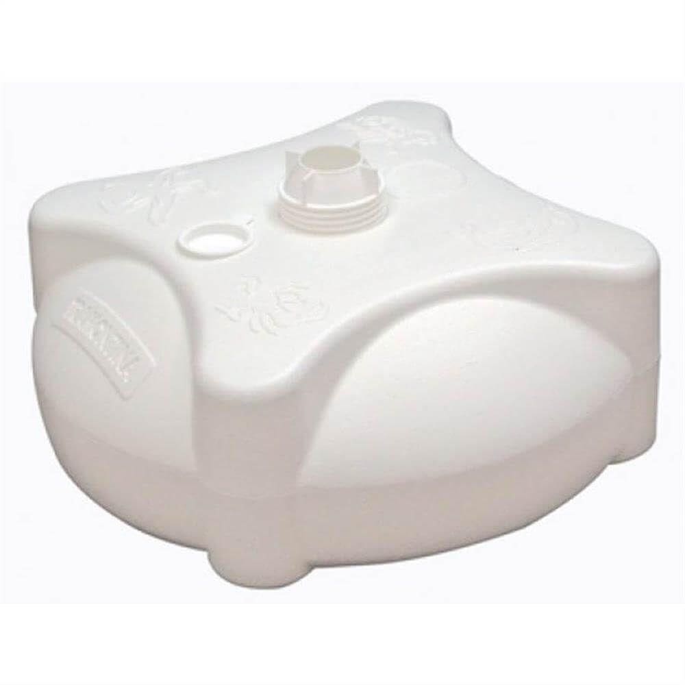 Base Para Guarda Sol Em Polipropileno Branco - 92430010 - Tramontina Base Guarda Sol Tramontina 92430-010