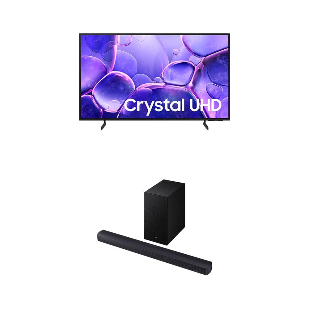 Combo Samsung Smart TV 55” Crystal UHD 4K U8100F + Soundbar HW-B450F