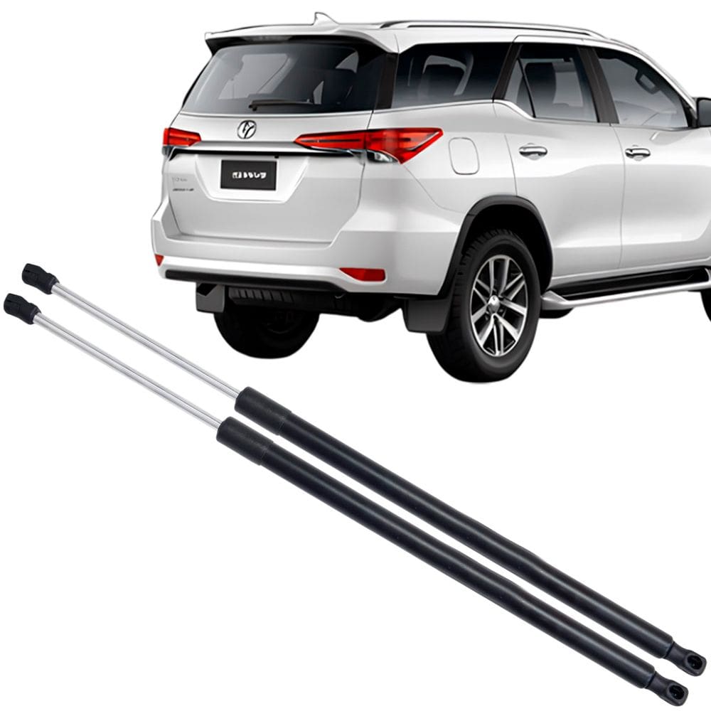 Par Amortecedor Tampa Traseira Porta Malas Hilux Sw4 2016 à 2024 Funcionamento Manual