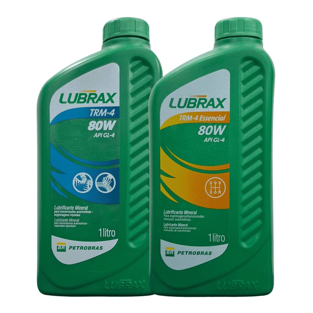 Óleo Lubrificante de Transmissão Manual Lubrax 80W TRM-4 1L Mineral