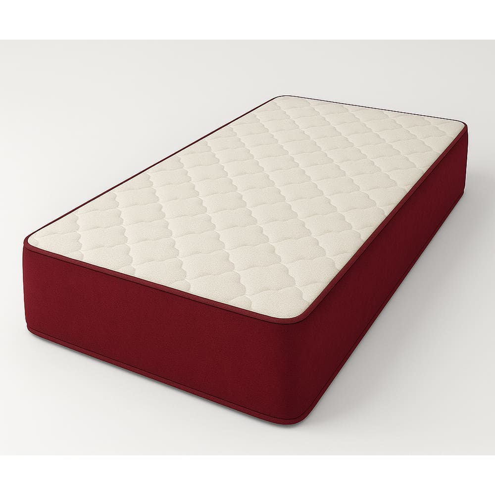 Colchão D33 78x188x14 - Lateral Vinho PREMIUM