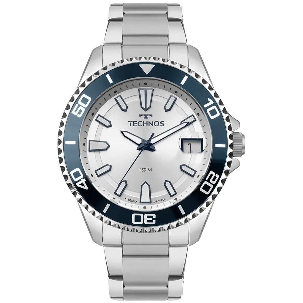 Relógio Technos Masculino Acqua Prata - 2415EK/1K