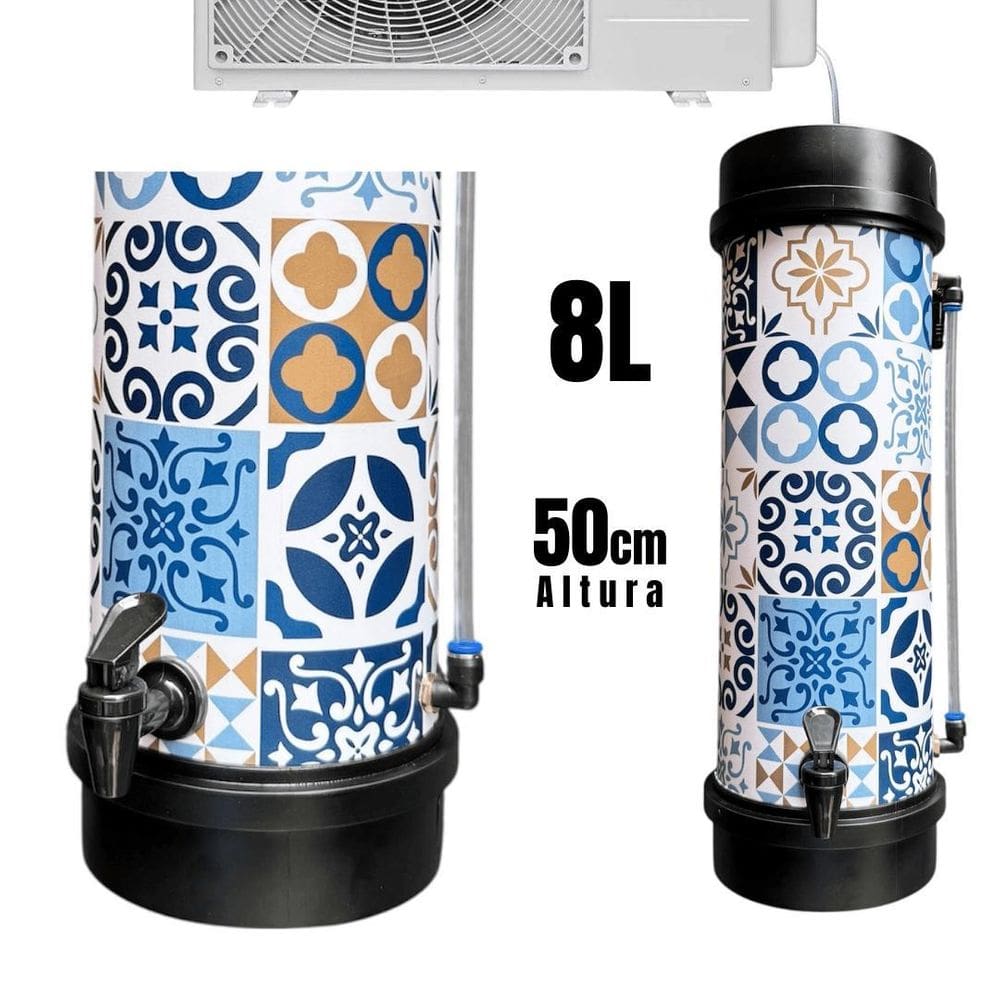 Dreno Ecológico Para Ar Condicionado 8L Compact Azulejo Port