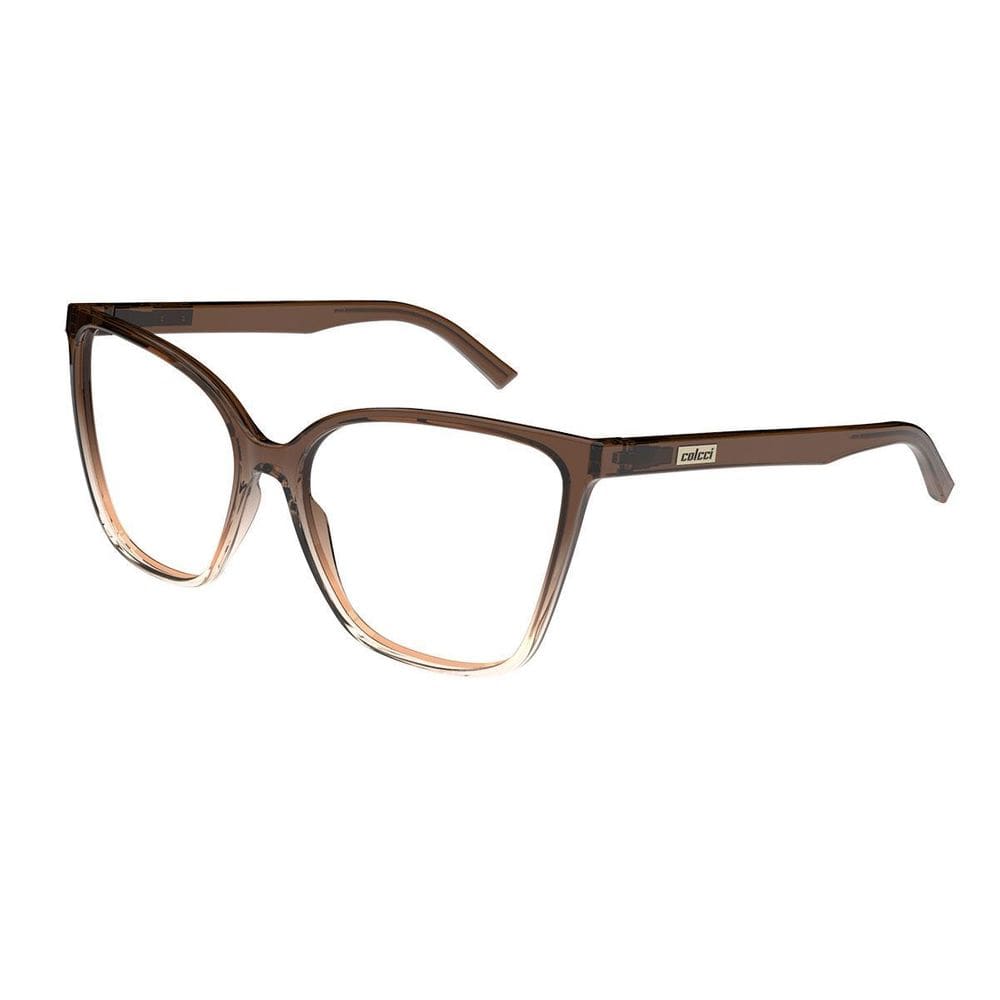 Armação De Óculos Colcci Dora C6241F0859 Marrom Translúcido