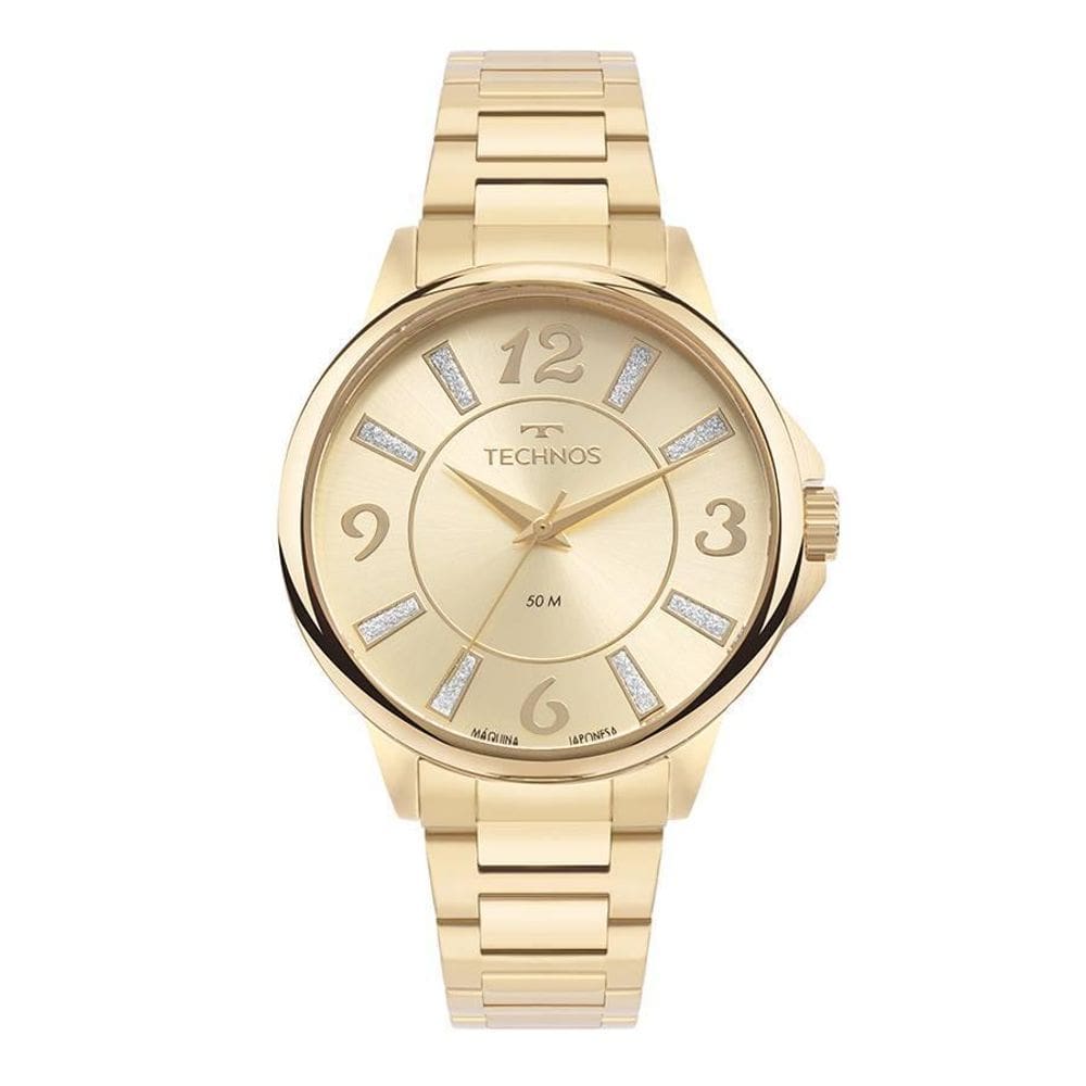 Relógio Technos Feminino Elegance Dourado 2035MYC/1D 38mm