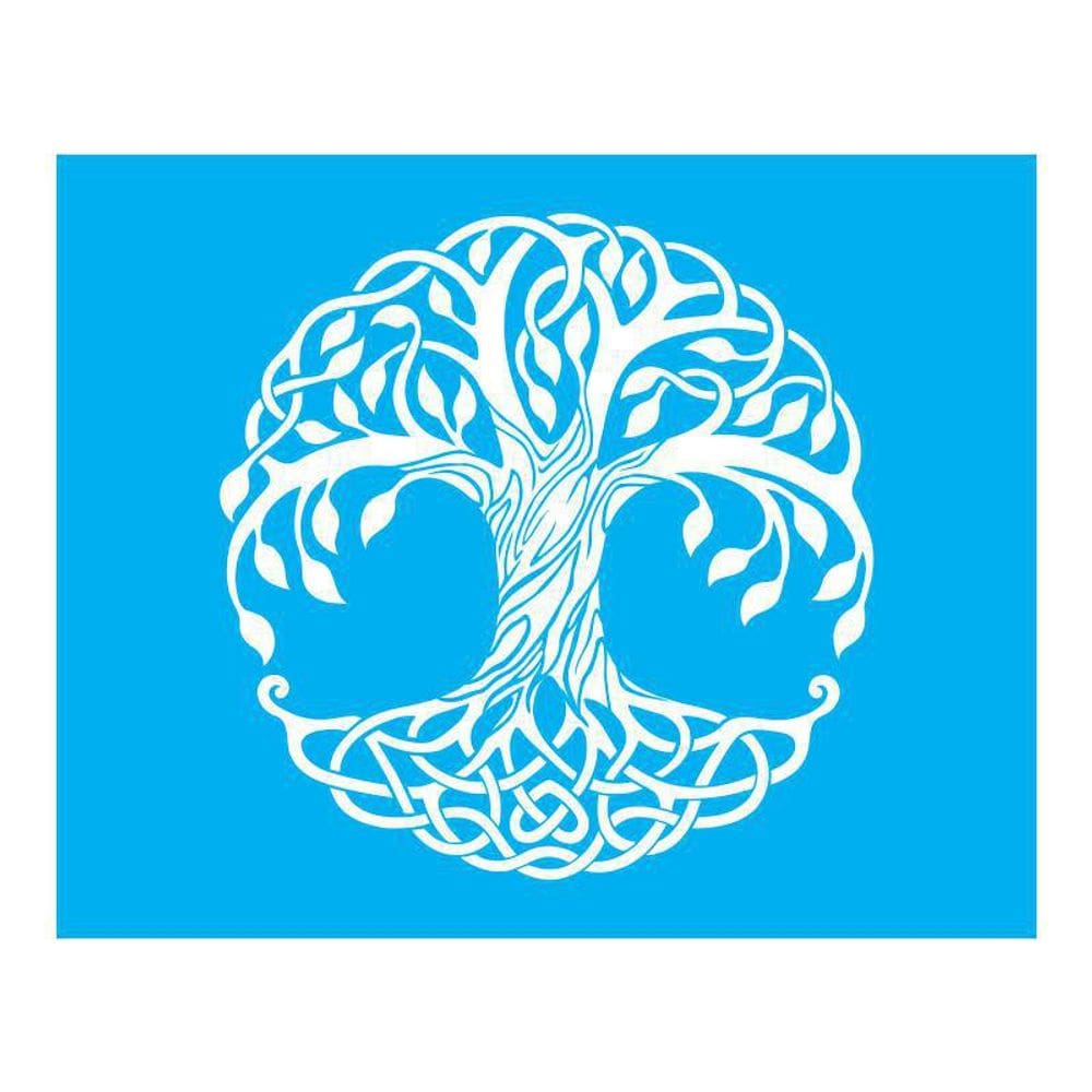 Stencil Tamako Árvore - 20X25Cm - Ref B721