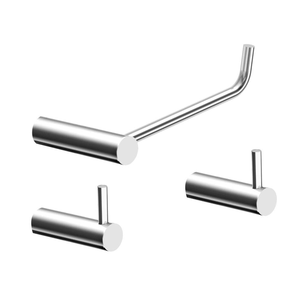 Kit Acessórios Banheiro 3 Peças Escovado Orion 2020Or