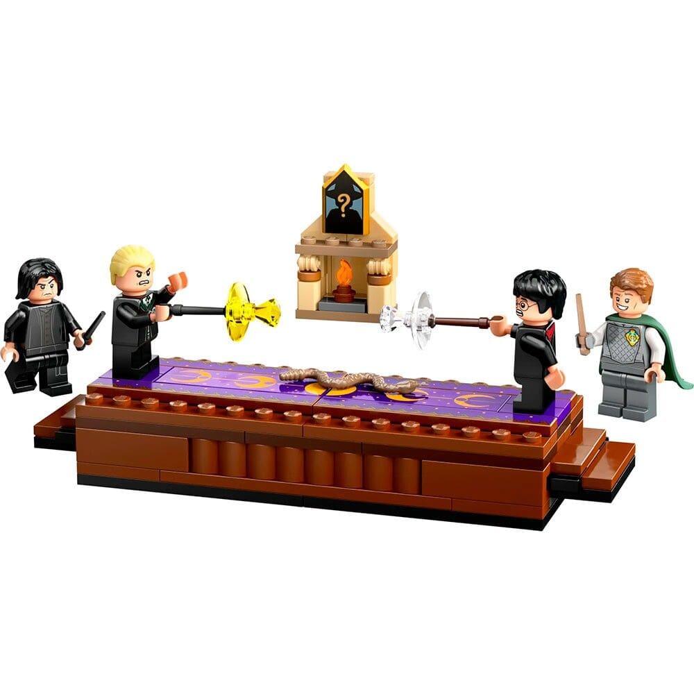 Bloco de Montar - Harry Potter - Castelo de Hogwarts: Clube de Duelos - 158  peças - LEGO