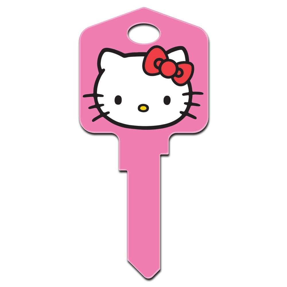 Chave de casa Key Hillman KW-SR1 rosa Hello Kitty Kwikset