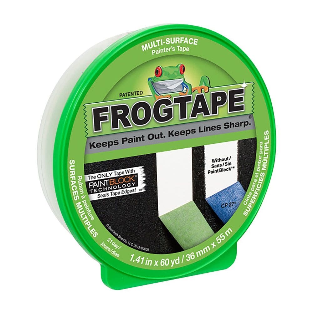 Fita de pintura FrogTape CF 120 3,6 cm x 55 m para várias superfícies