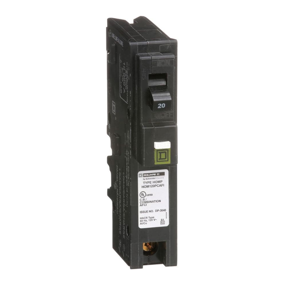 Disjuntor Square D HOM120PCAFIC Homeline 20A 120V 1P