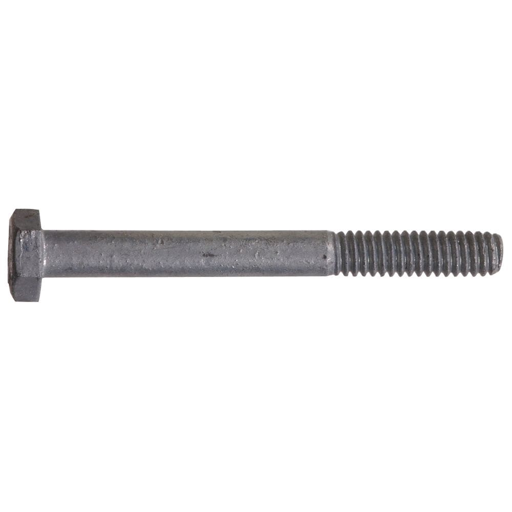 Parafuso hexagonal Hillman 3/8” x 5 cm galvanizado a quente, pacote com 100