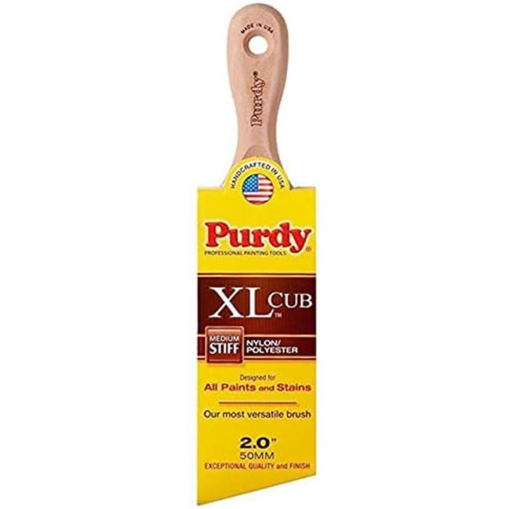 Pincel de pintura Purdy XL Cub 2” Medium Stiff Nylon
