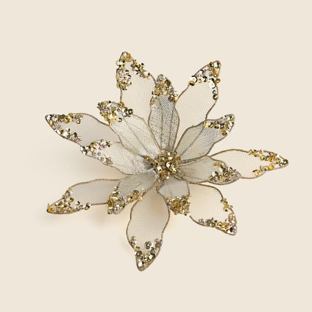 Flor Magic Dourada 16cm - A\CASA