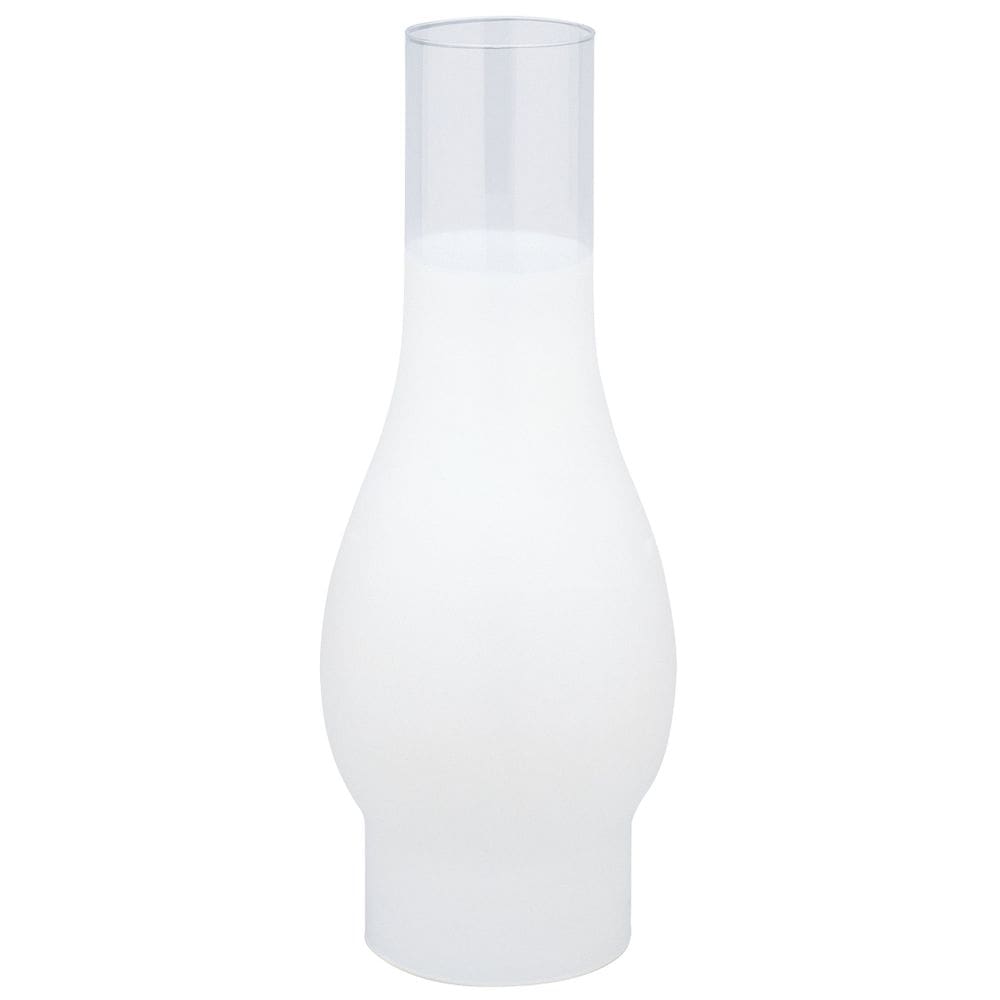 Pantalla para lámpara Westinghouse 8310100 de 25 cm con diseño de chimenea esmerilada