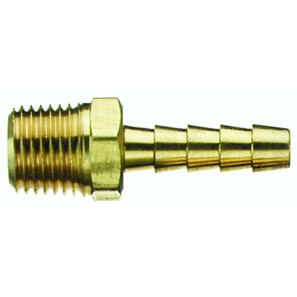 Encaixe de extremidade de mangueira Tru-Flate 21-147 ID de mangueira 3/8 macho
