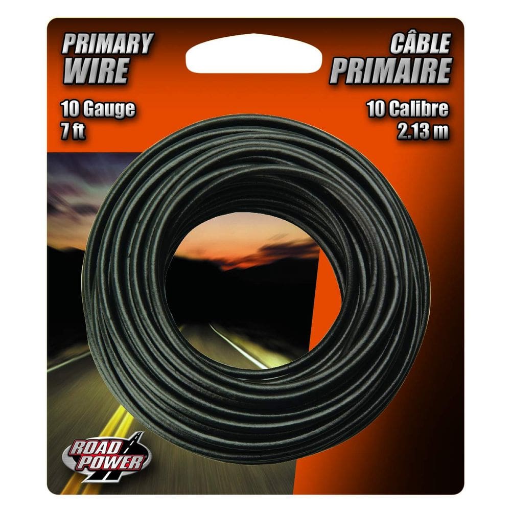 Fio elétrico Coleman Cable 10 Gauge 2,13 m preto