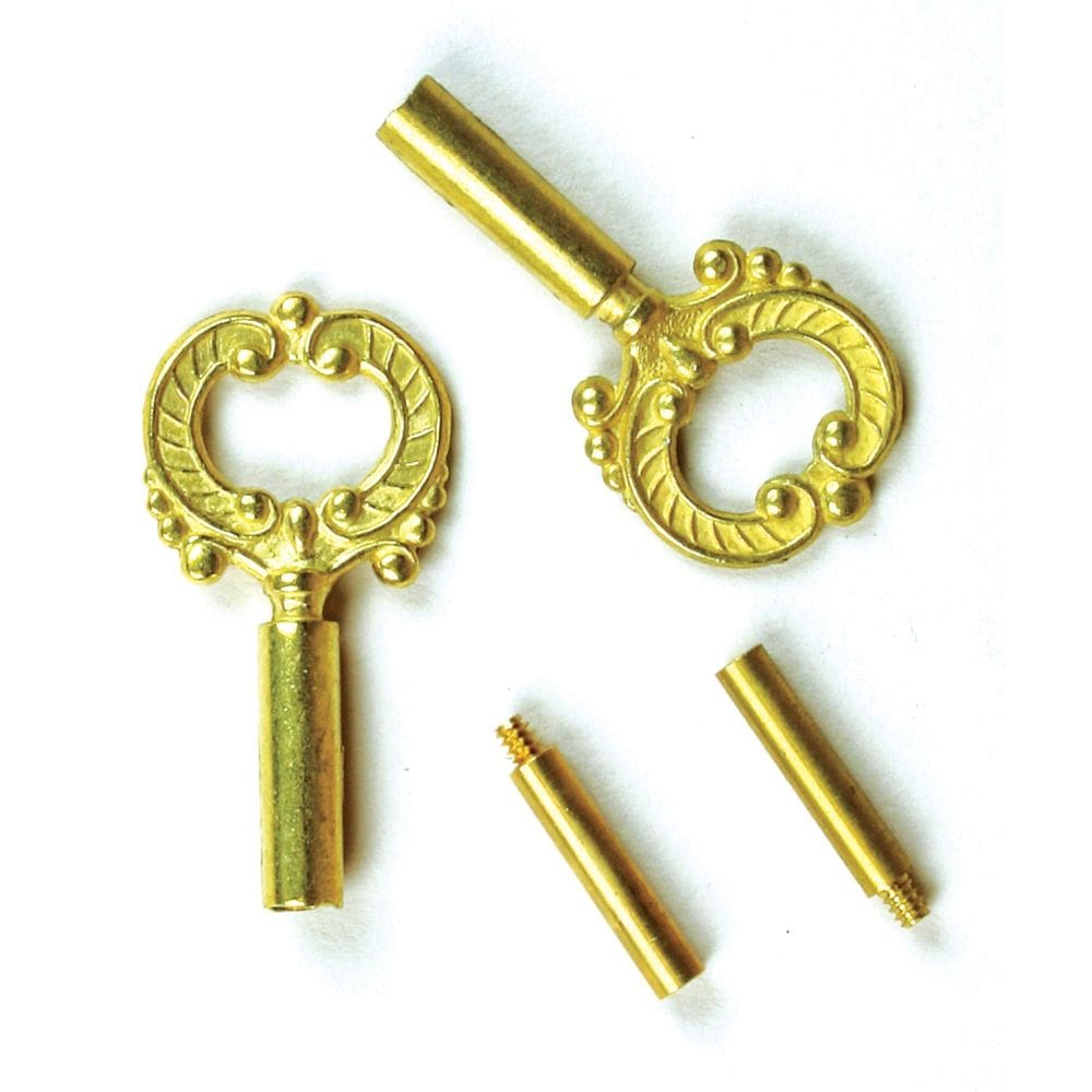 Chaves de soquete de latão Jandorf 60142 com extensões de 1/2”, pacote 2