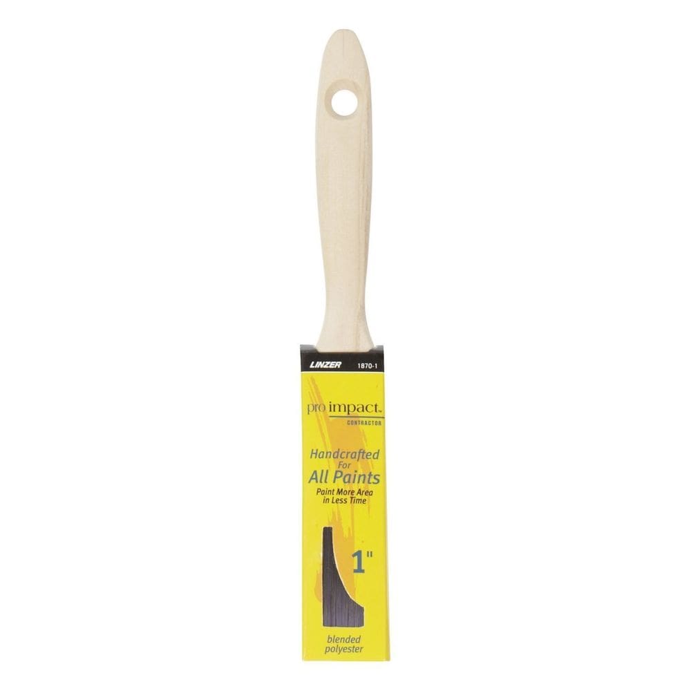 Pincel de pintura Linzer 1870 PIC 0100 Cinzeled Trim 1”