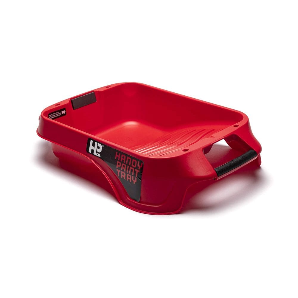 A bandeja de pintura Handy Deep-Well Design comporta 3,78 L com alças robustas