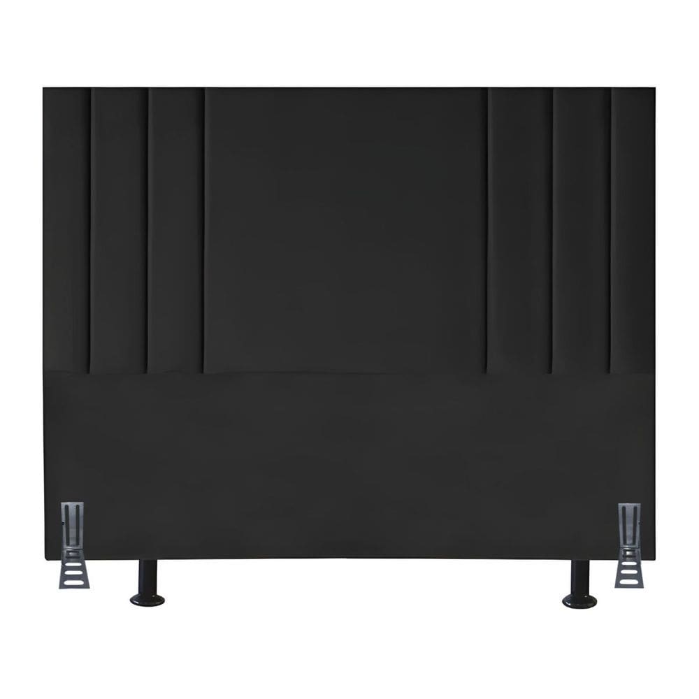 Cabeceira Casal 140 cm Linho Frame Estofada Cama Box Moderna