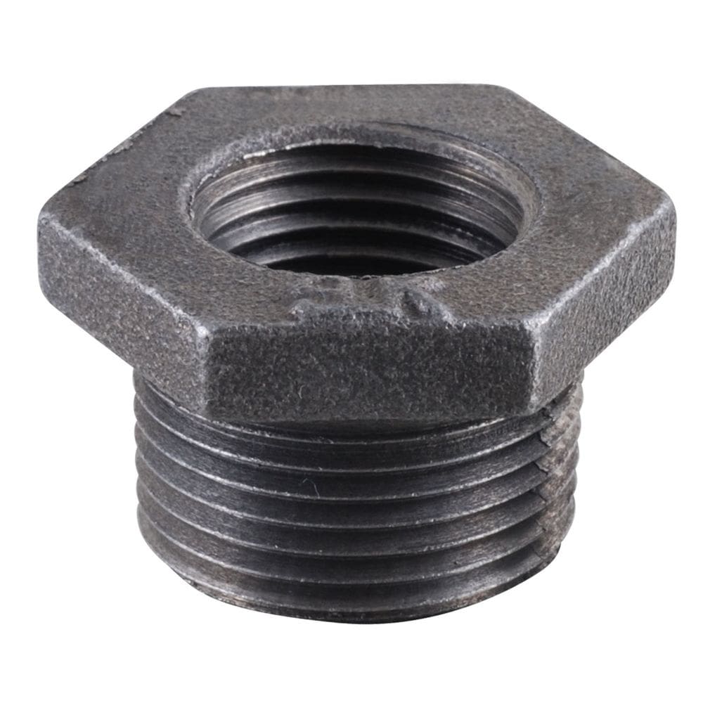 Bucha hexagonal LDR Industries 5 cm A x 3 cm W preta