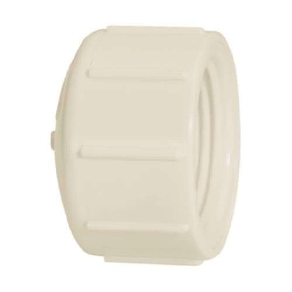 Cap Rosca Pvc 1`` Branco - Amanco - Pn 750 Kpa - Pacote Com 16