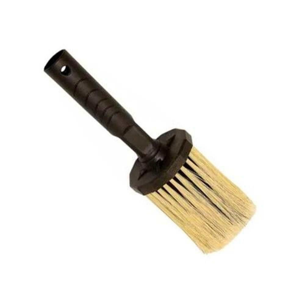 Broxa Redonda 80mm Para Pintura - Cepas E Cabo Em Polipropileno