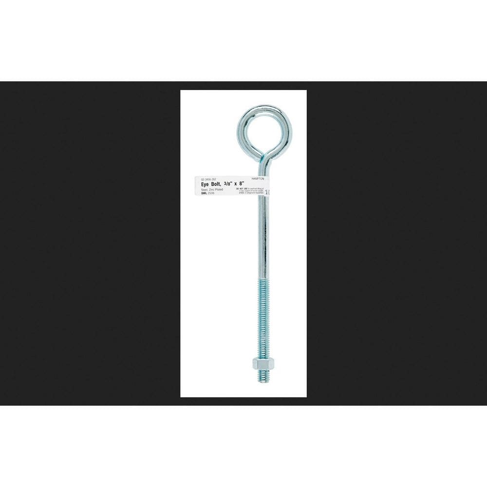 Porca de aço zincada Eyebolt HAMPTON 3/8” x 20 cm