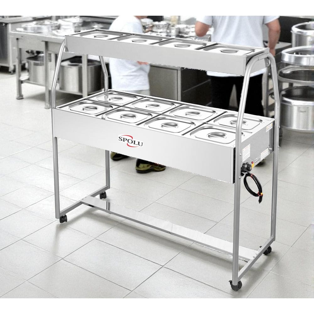 Buffet Combinado 8 Cubas Quentes / 4 Cubas Frias - 220V