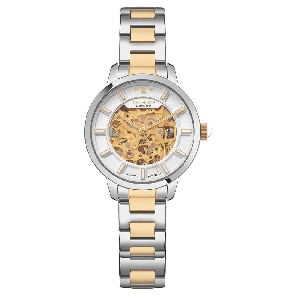 Relógio Technos Feminino Automatico Bicolor - 8n24ao-1k
