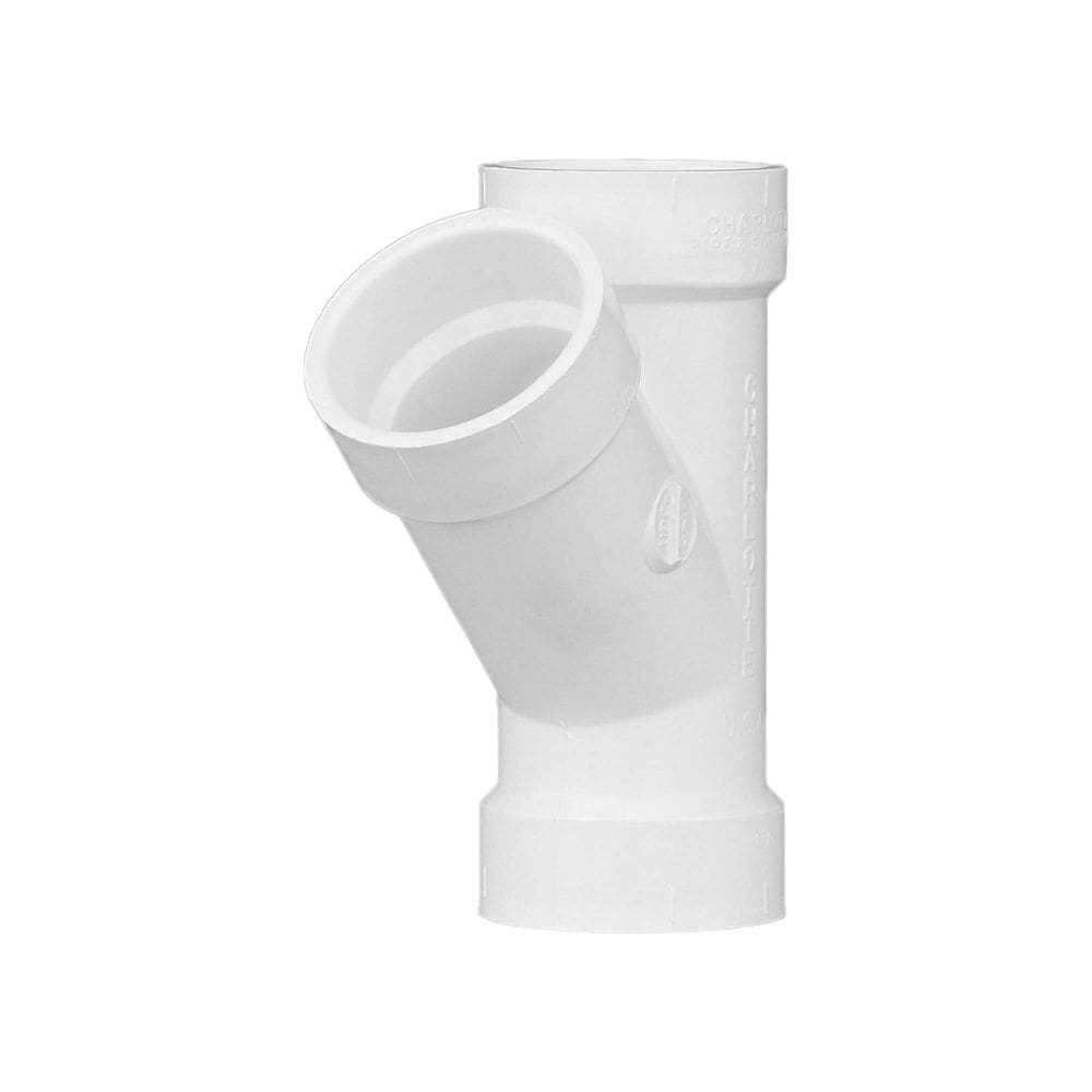Encaixe de tubulação Charlotte Pipe 1.5 DWV Wye Drain Vent