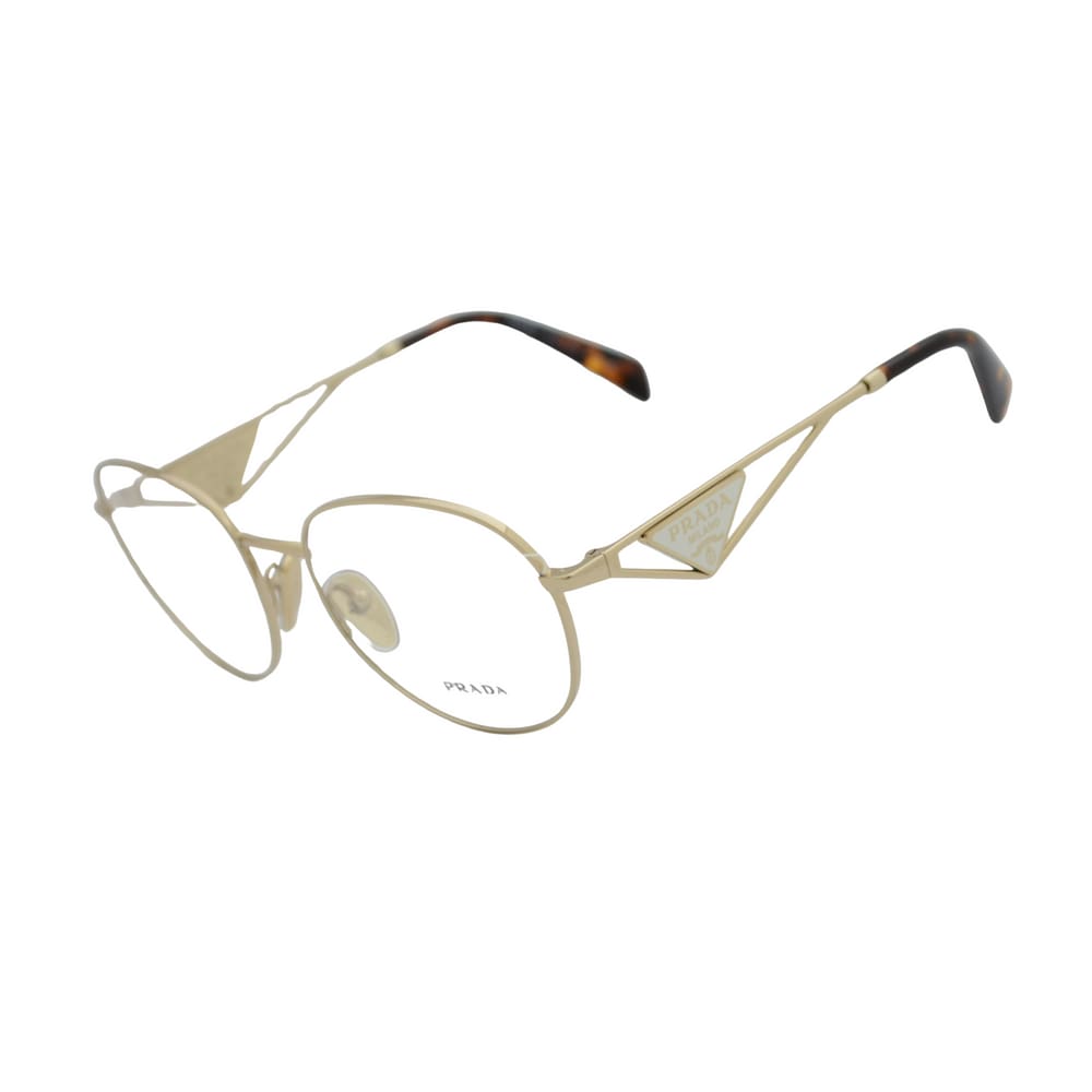 armação de óculos Prada mod vpra50 zvn-1o1