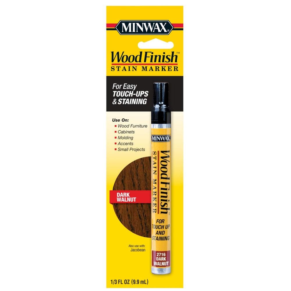 Marcador de manchas Minwax Wood Finish Dark Walnut 10ml