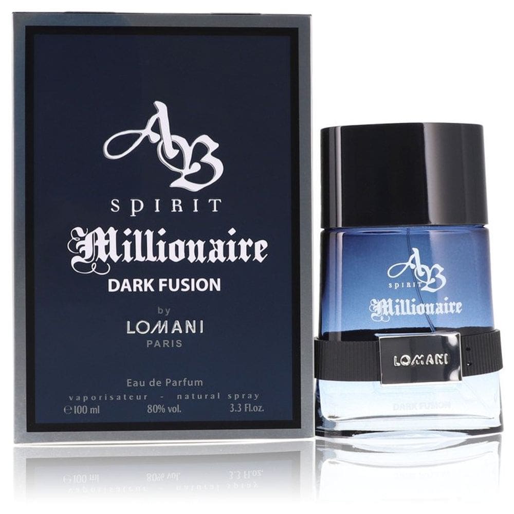 Perfume Masculina Spirit Millionaire Dark Fusion Lomani 100 ML Eau De Parfum