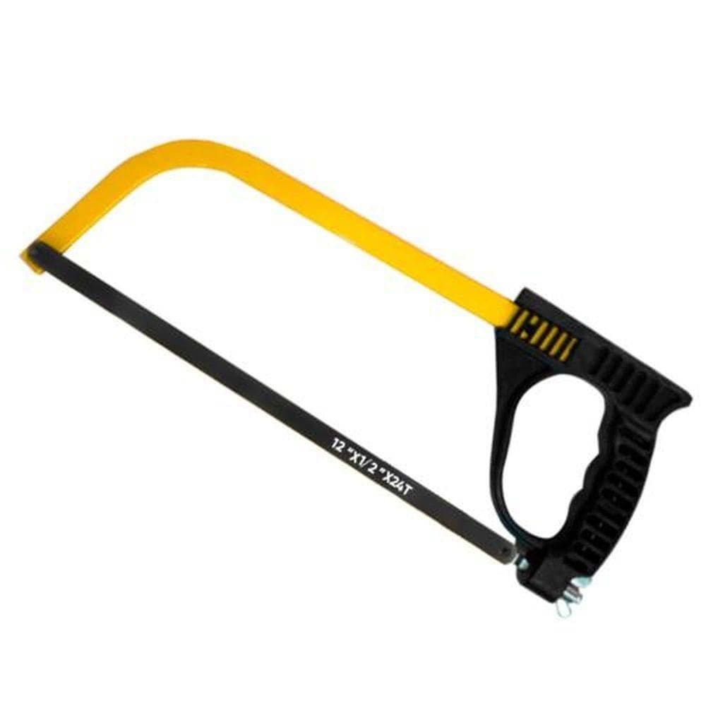 Arco De Serra Fixo 12`` Ferro Zincado - Cabo Plástico Resistente - Dtools