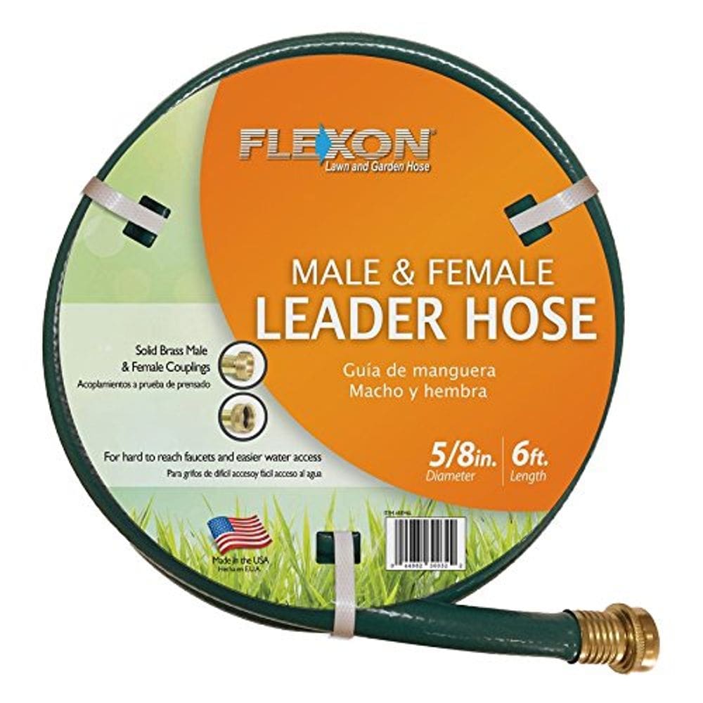 Mangueira líder de vinil leve Flexon de 5/8 polegadas x 1,8 m