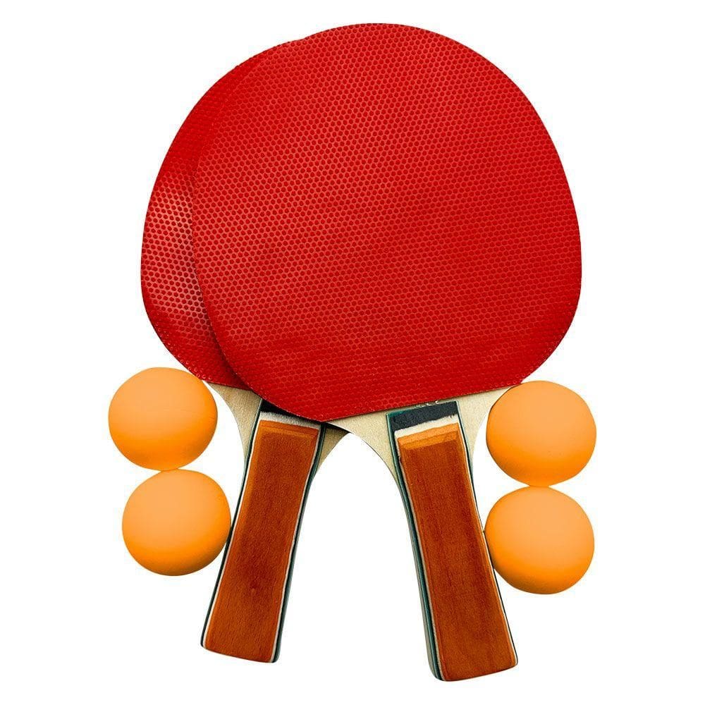 Kit Ping Pong 2 Raquetes 4 Bolas DM Sports DMT6727 - DM Toys