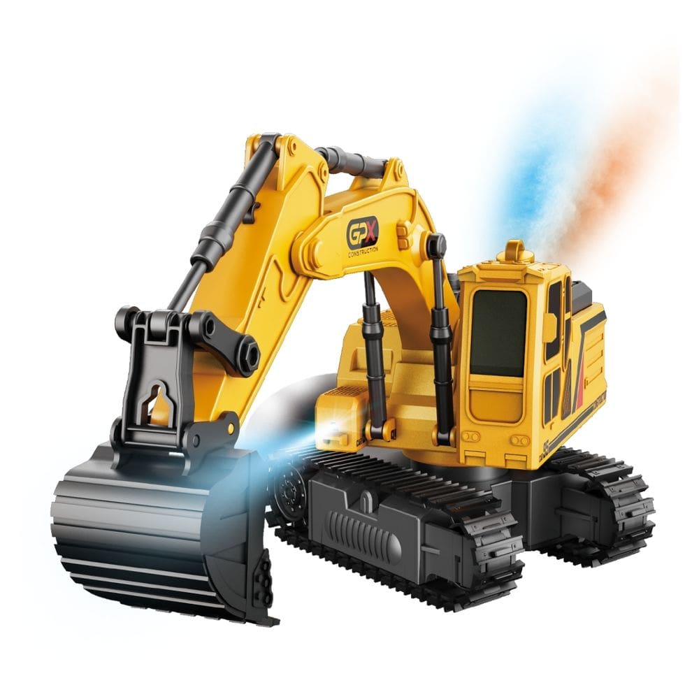 Carrinho de Controle Remoto TratorCar Solta Fumaça Maxi Toys