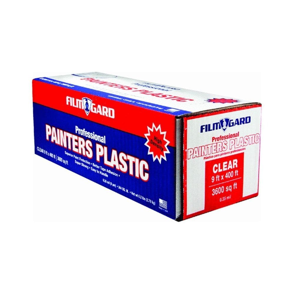Painter`s Plastic Berry Plastics Film Gard 400 pés x 9 pés x 8,89 µm