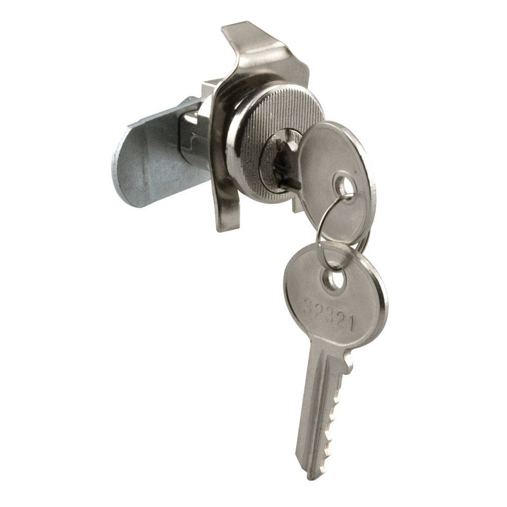 Mailbox Lock Defender Security S 4133 com acabamento em níquel 2 teclas