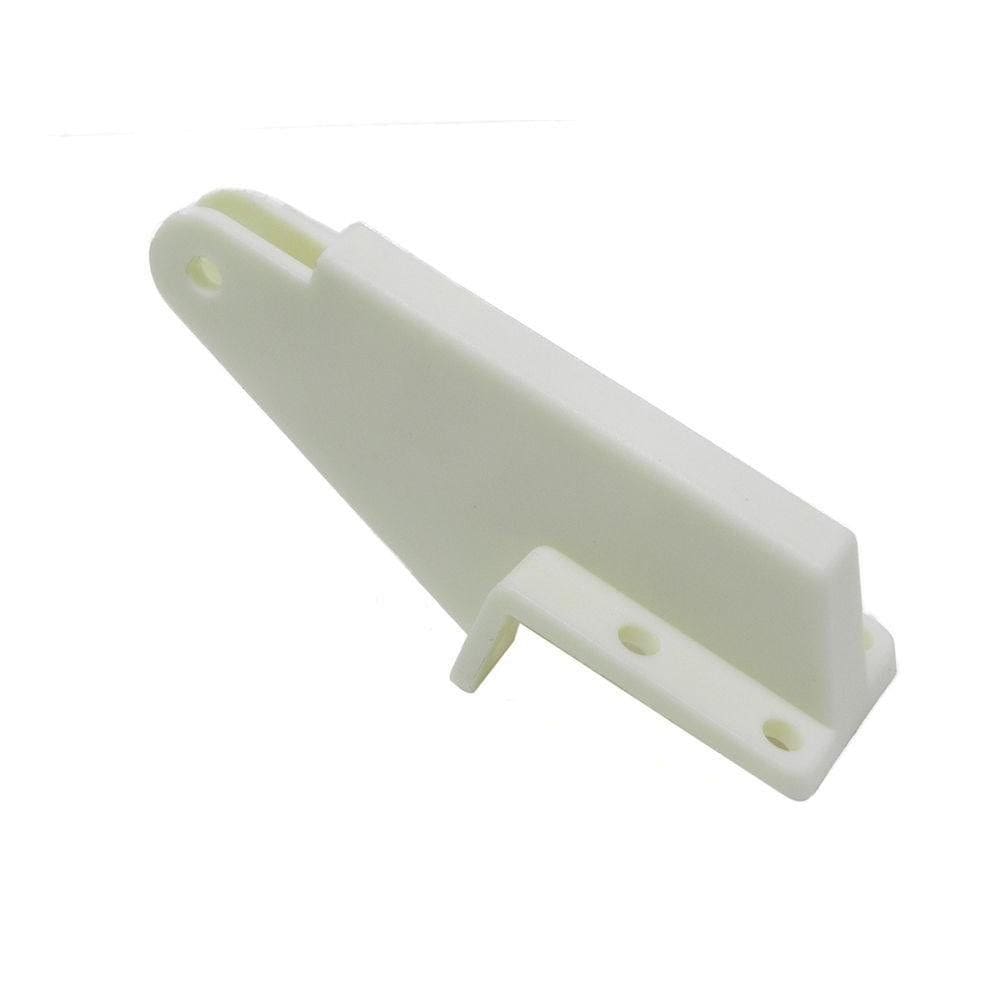 Suporte de batente de plástico Barton Kramer 331 branco para porta de tela