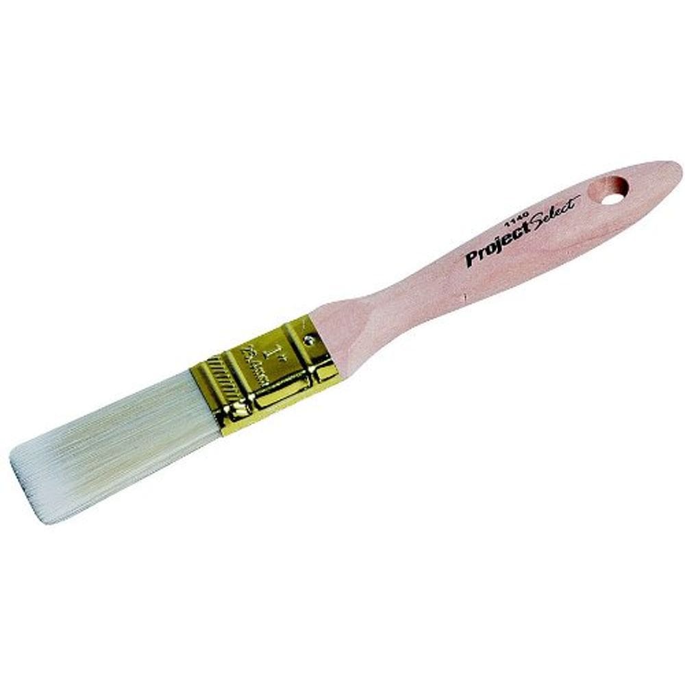 Paint Brush Project Select 1 polegada de poliéster, verniz e parede