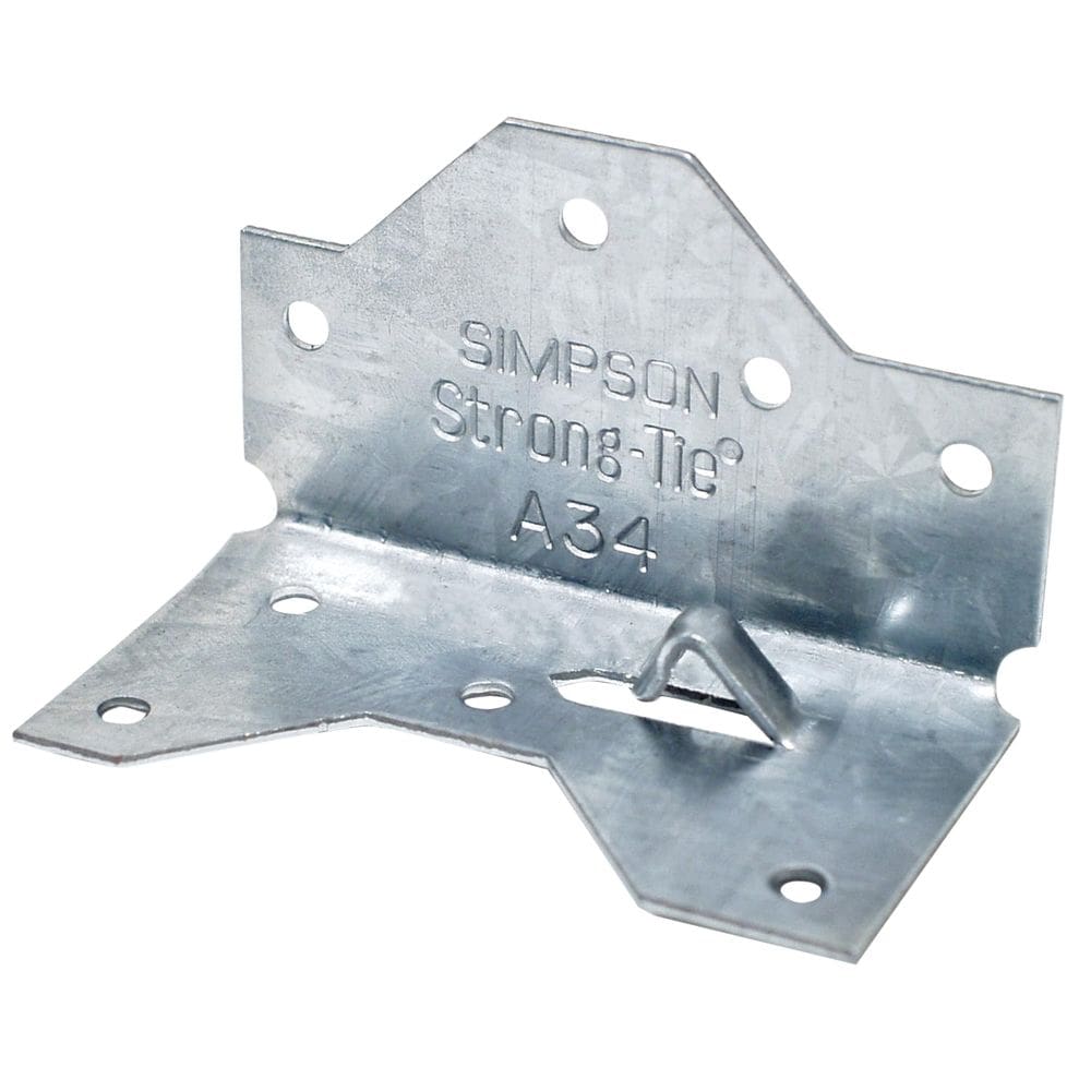 Ângulo de enquadramento Simpson Strong-Tie A34 3,7 cm x 6,4 cm galvanizado