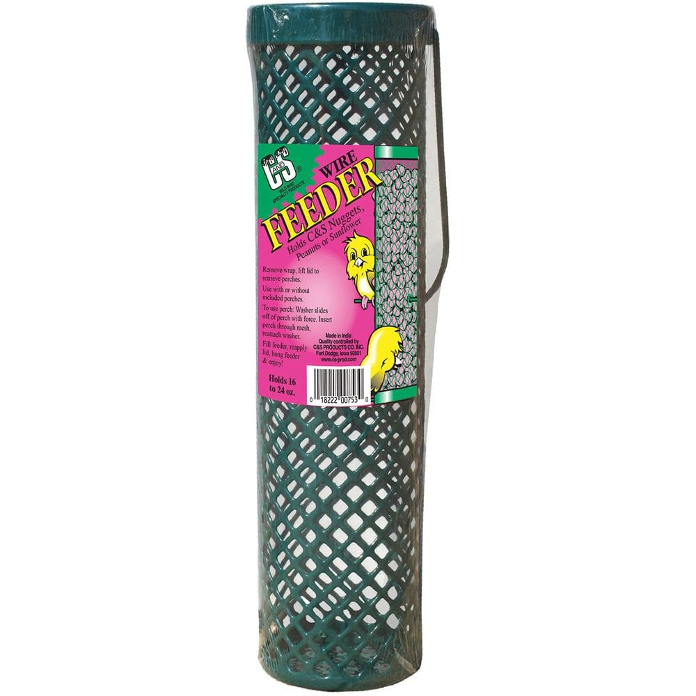 Alimentador de vida selvagem C&S Nugget Feeder com capacidade de 680 ml