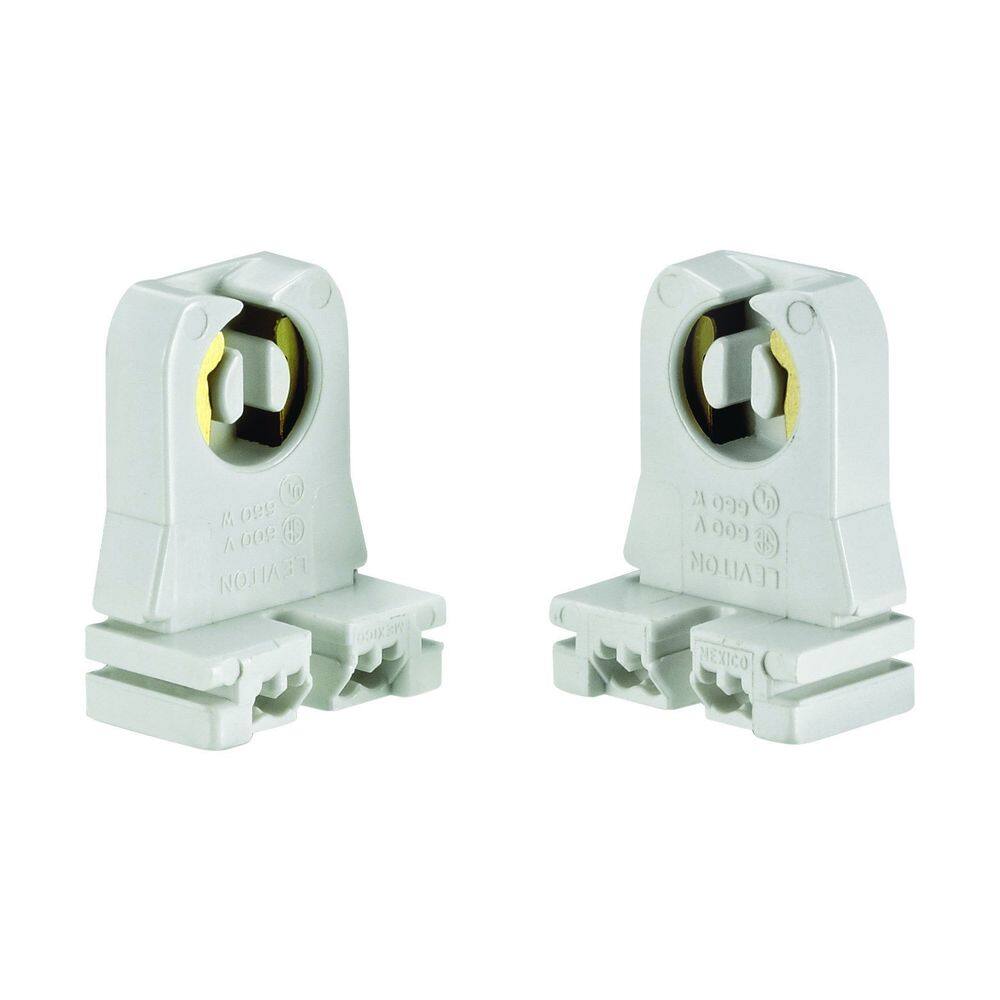 Soquete de lâmpada Leviton C20-13351-00W Bipin Linear
