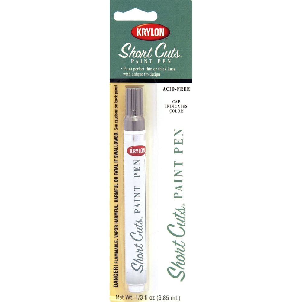 Caneta de pintura Krylon KSCP902 Cromo Metálico 10ml